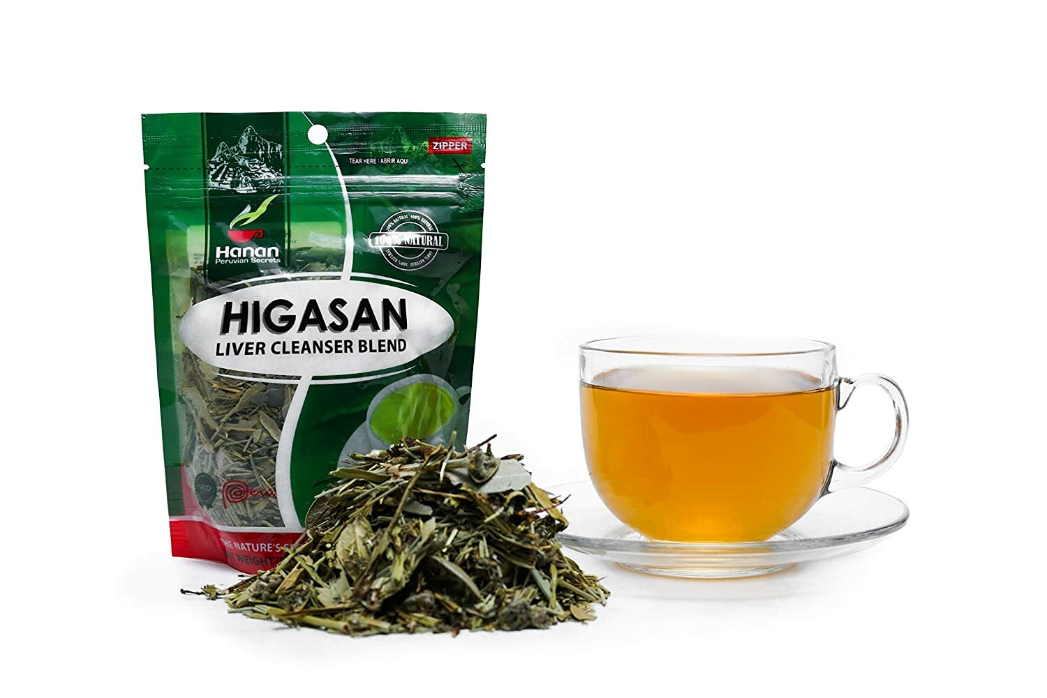 Hanan Peruvian Secrets Higasan Herbal Tea | 100% Natural Liver Cleanser | 1.76oz