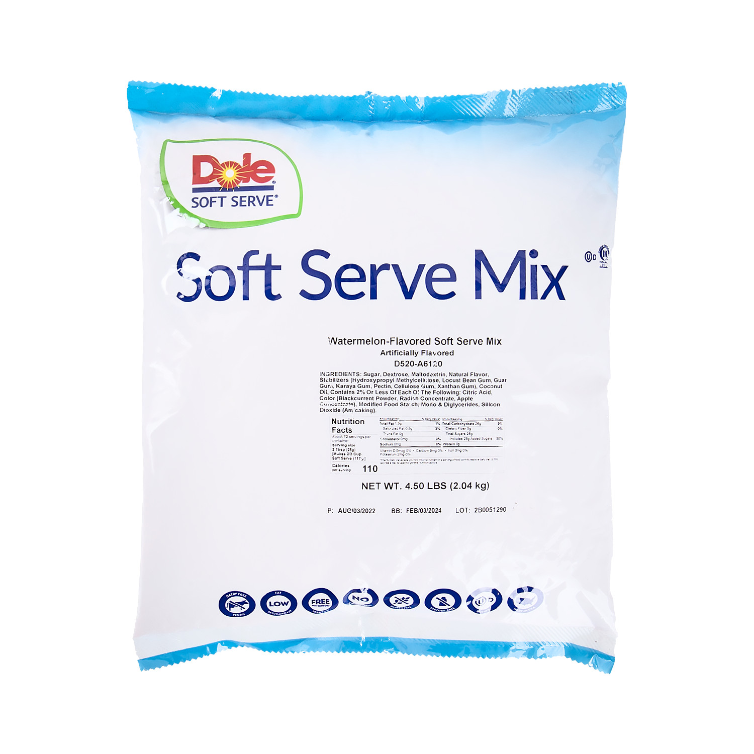 Dole Soft Watermelon Serve Mix – Bag (4.4 lbs), P7718