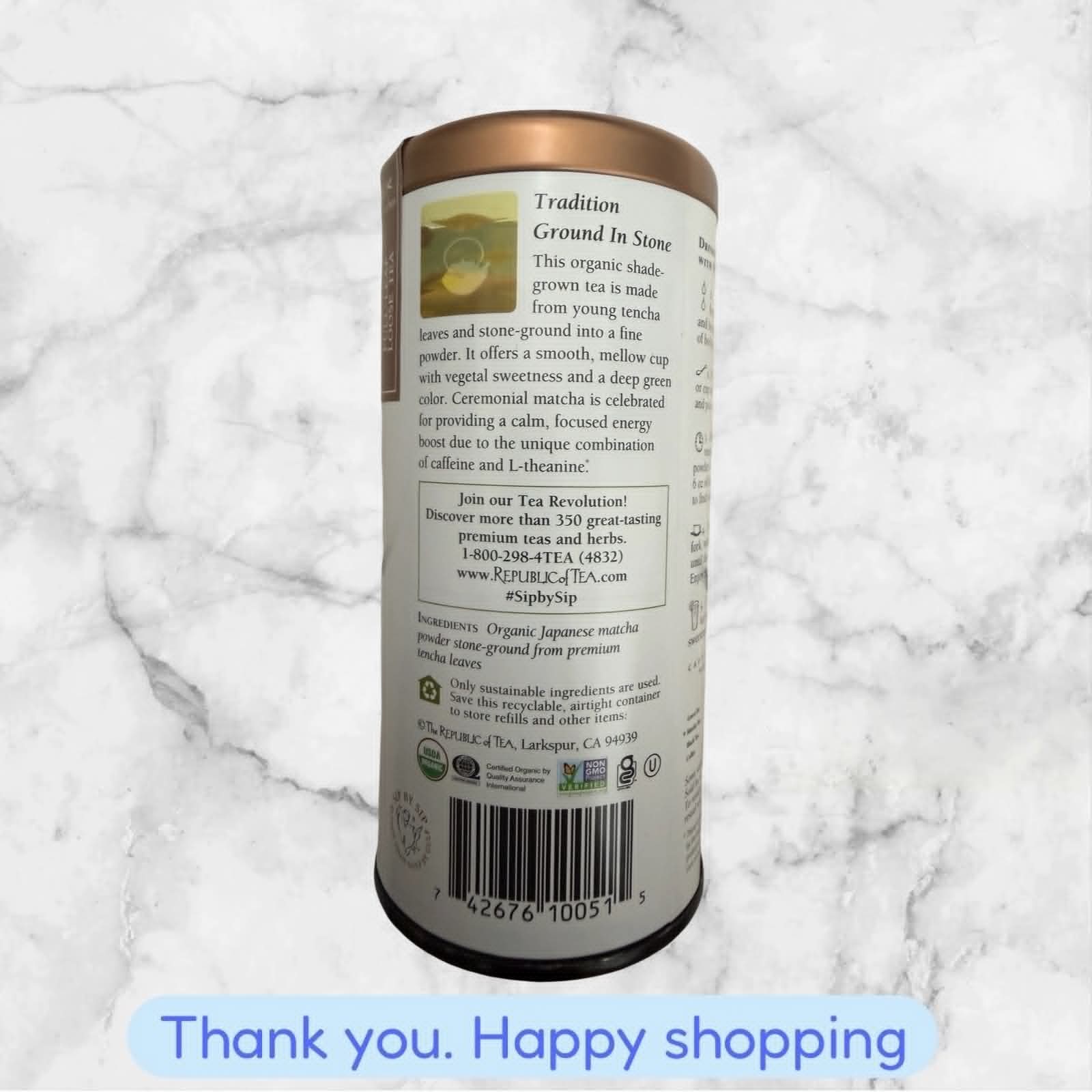 Organic Japanese Matcha Powder 1.5oz Stone Ground Tea Fine Green Powder NEW SHIP