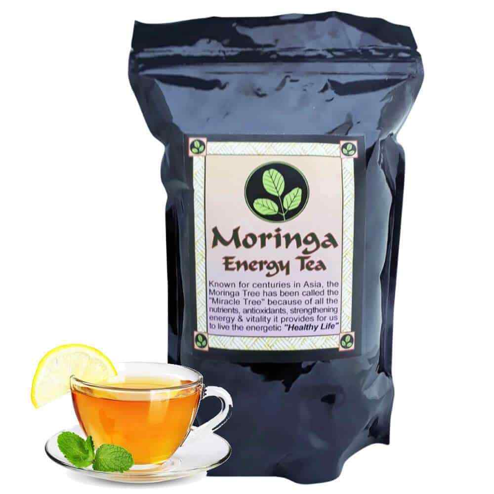 Moringa Tea Loose Leaf, Pure Moringa Leaf, 8 oz