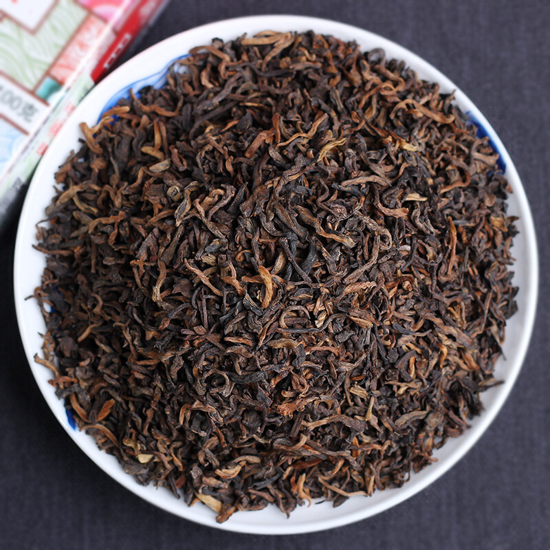 HAIWAN Old Comrade Puer Tea Ripe 2019 100g Yunnan Laotongzhi Pu’er Tea Loose Tea