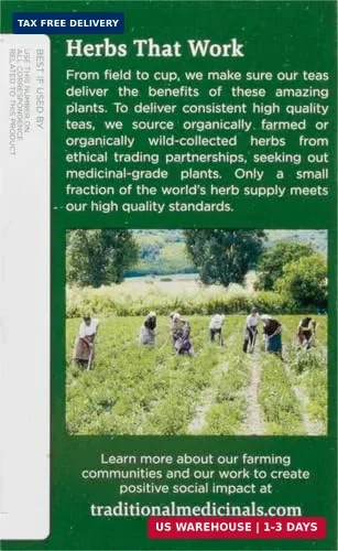 Traditional Medicinals Organic, Lemon Balm – Supports Stress Relief & Digestive