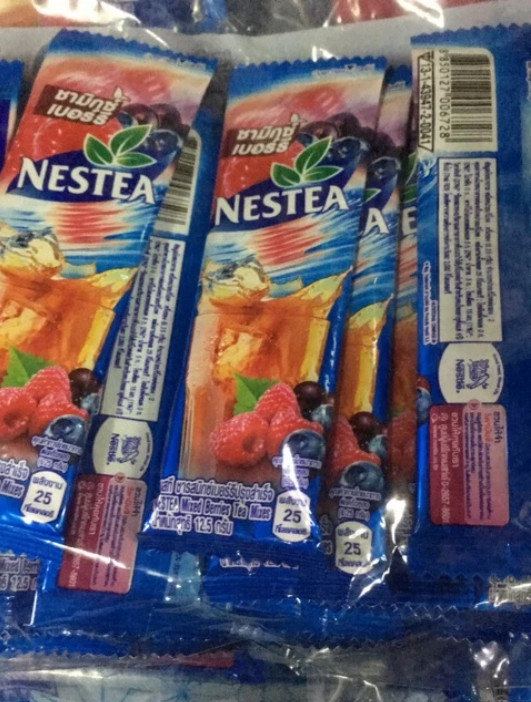 Nestea Mixed Berries Instant Iced Tea Powder High Vitamin C 30 Sachets x 2