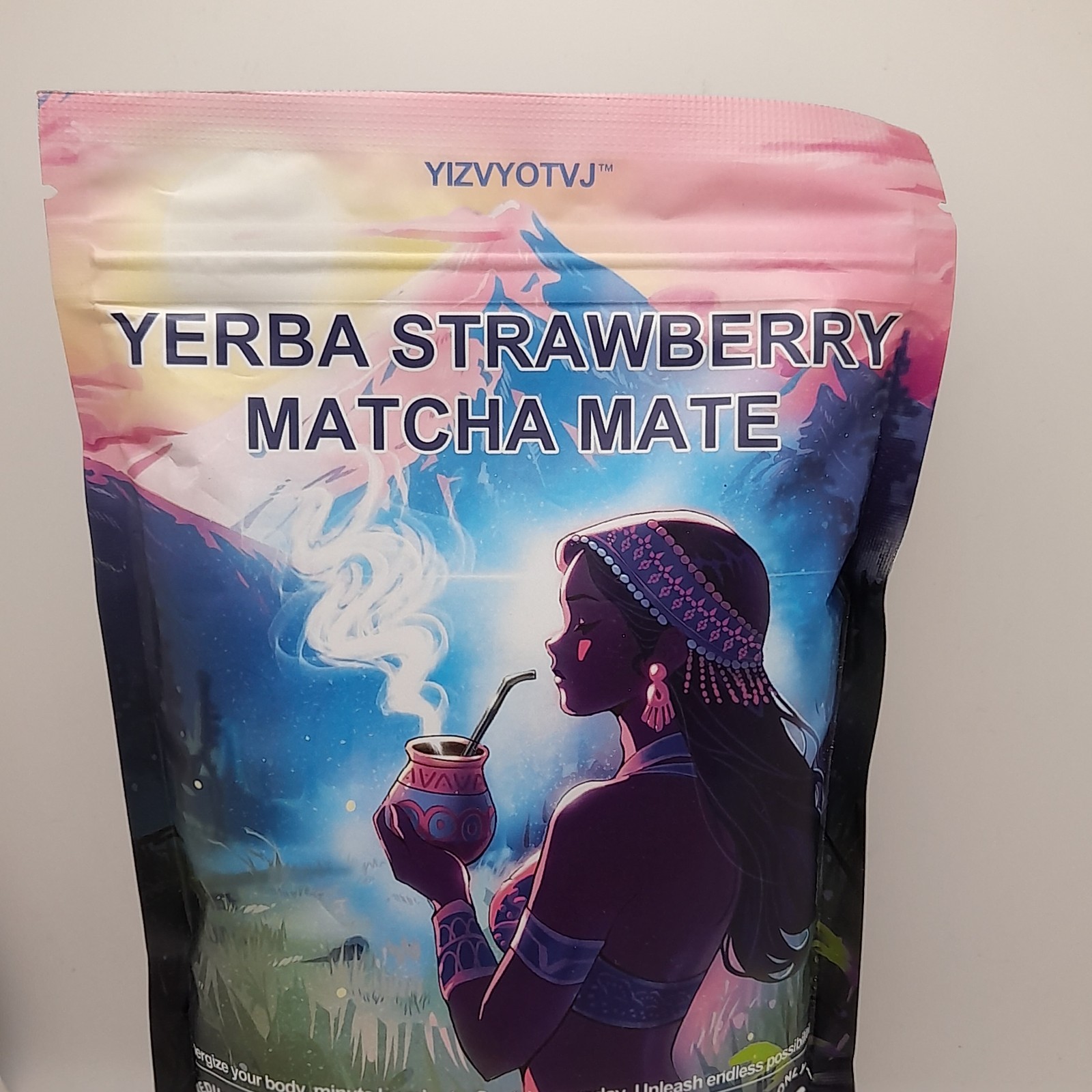 Yerba Mate Strawberry Matcha Mate 40 servings, Exp: 08/20/2027. Free shipping