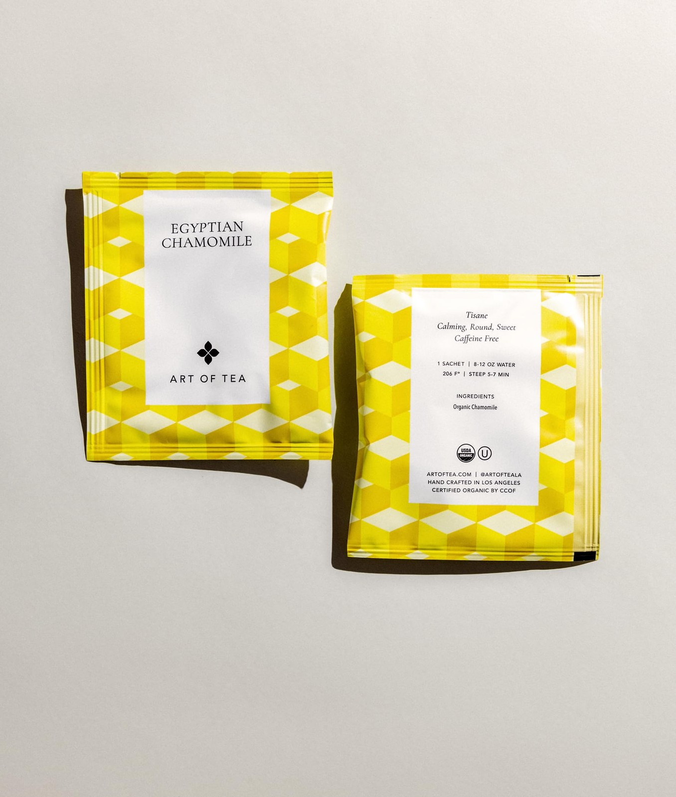 Art of Tea Organic Egyptian Chamomile Bags 50 Count, 50 Count Sachets