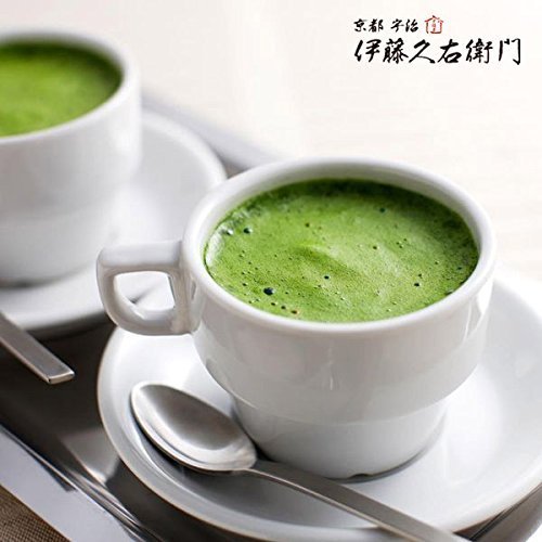 Japanese Green Tea Cappuccino Foam Powder 12g x 18 sticks Ito Kyuemon Uji-Cha
