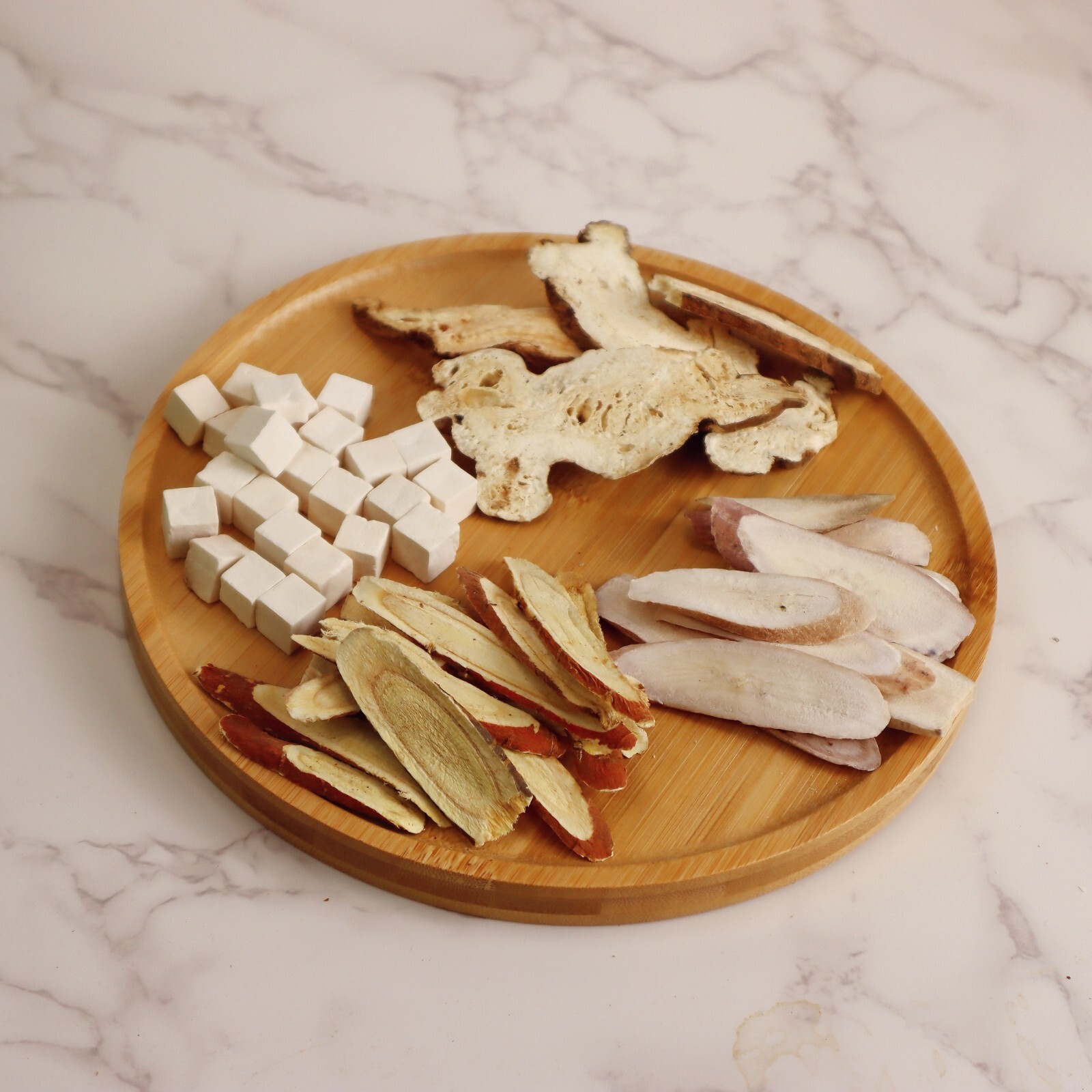 Snow white soup/tea bag, Chinese herbal soup, 5 small pack/1 bag, 5 serving 三白汤