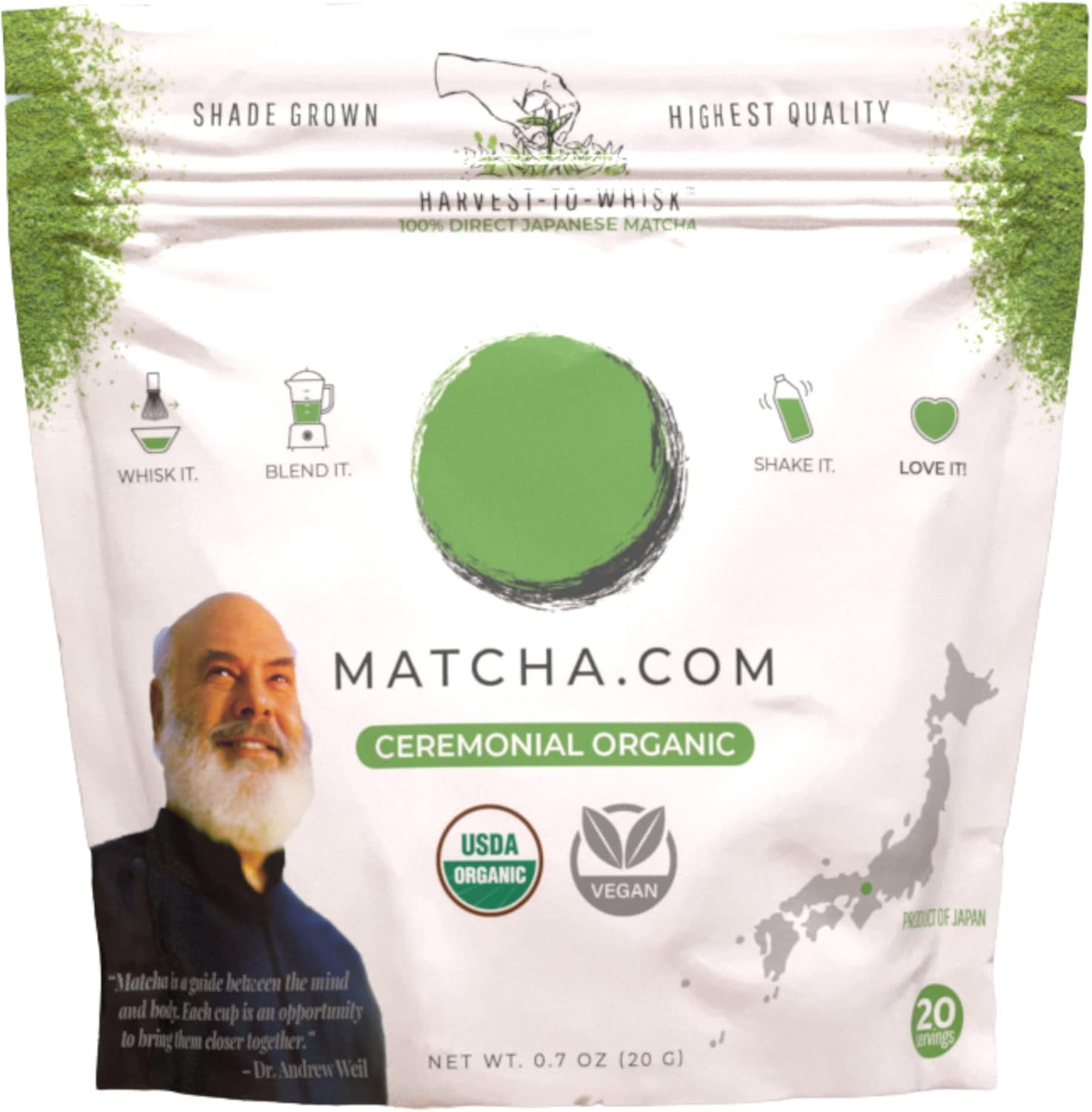 Lite Kit: 20G Organic Matcha, Bowl, Whisk & Accessories Bundle