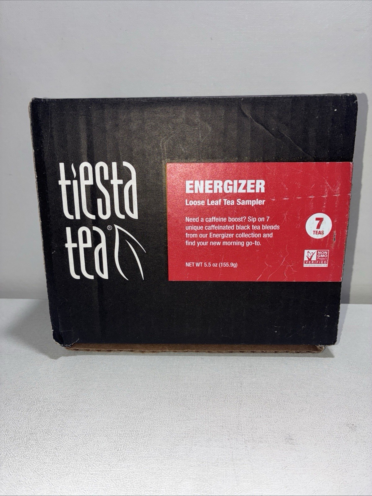 Tiesta Tea Energizer Loose Leaf Tea Sampler/ 7 Unique Tea Sealed In Box