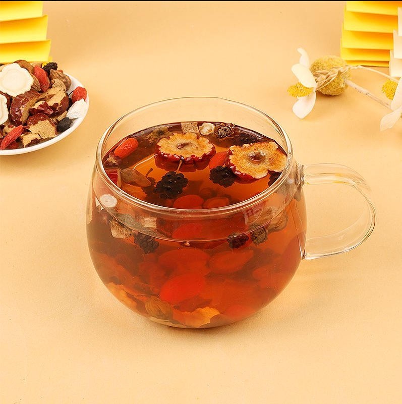 Kidney Ginseng Five Treasure Tea -Eight Treasure Tea with Wolfberry & Mulberry