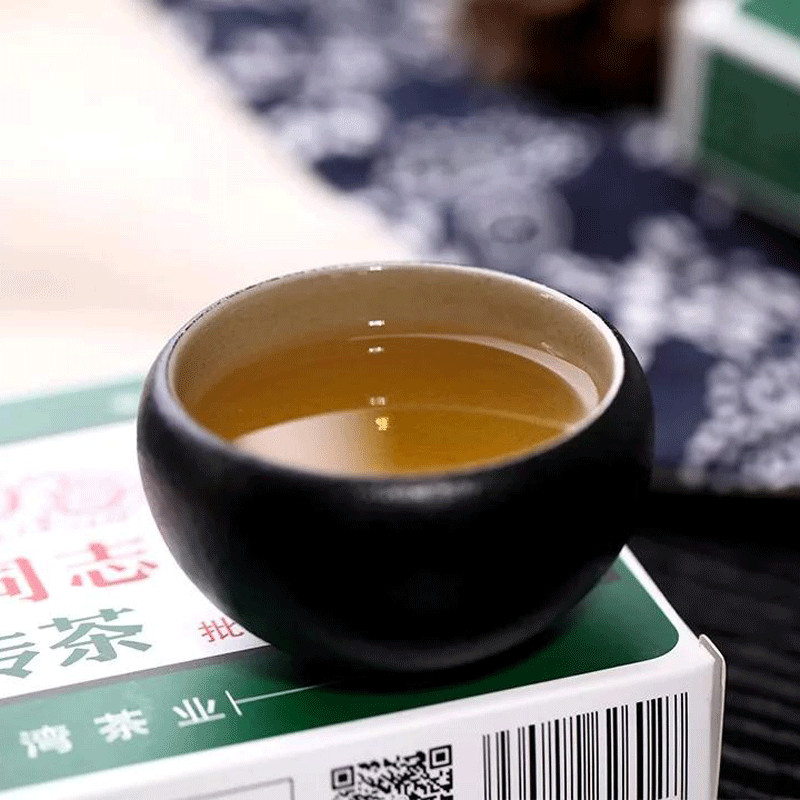 Haiwan Laotongzhi Pu Er 2018 Chinese Tea 9968 Batch 181 Shen Puer Tea Brick 250g