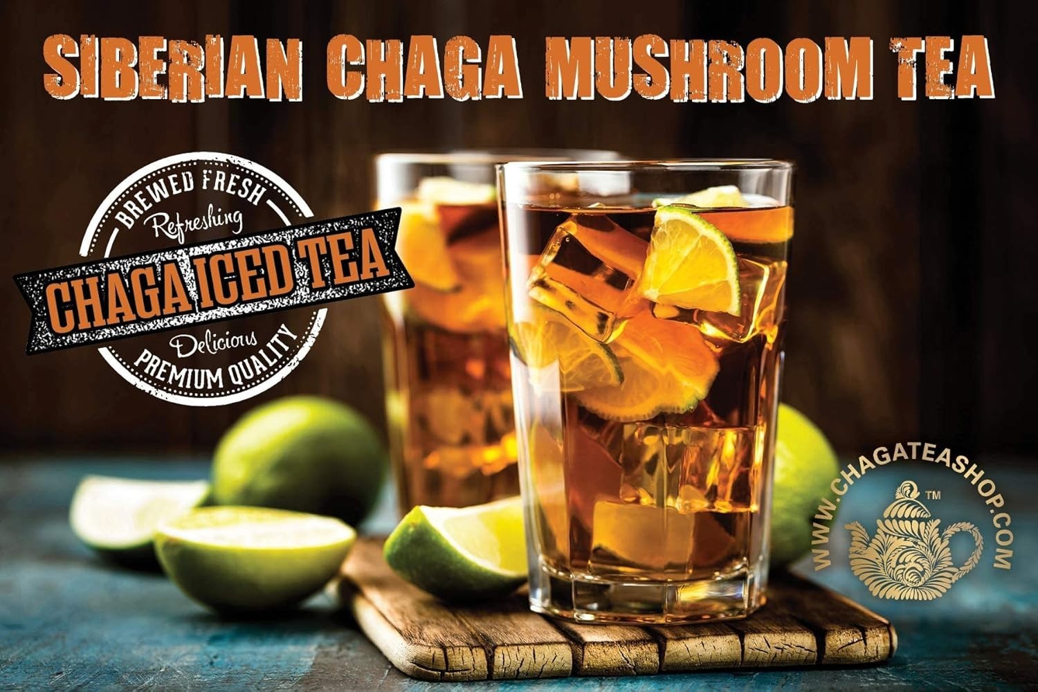 Siberian Chaga Mushroom Individual Filter Tea Bags 20 Filter Bags Net Wt 1.4…