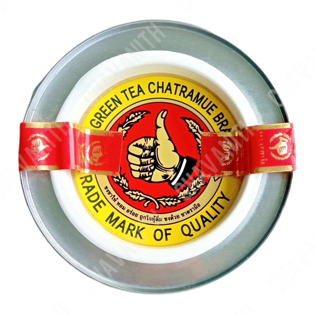 ChaTraMue Green Tea Powder Tin Can, No Artificial Colors 7.76 oz (220 g)【US DDP】