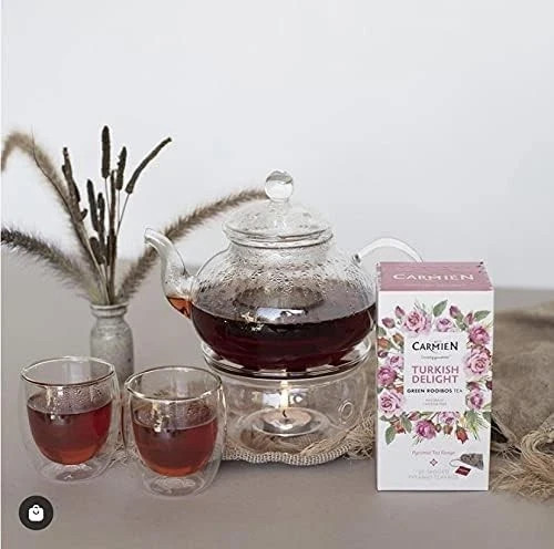 Carmién Tea Pyramid range: Turkish Delight Rooibos Tea 20’s (50g) free shipping