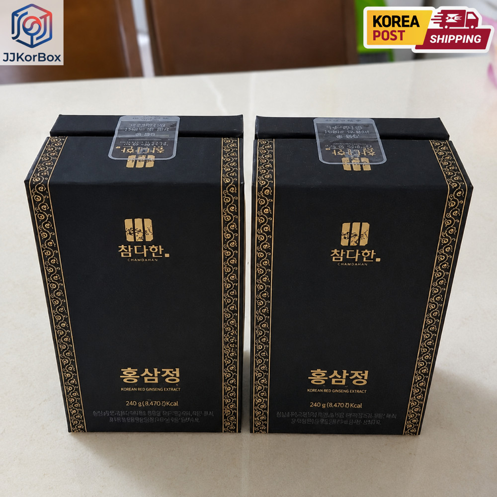 Korean Red Ginseng Extract 240g Premium Whole Root Paste Max Absorption Gift