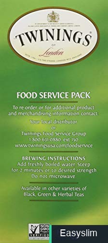 Green Tea Bags 25 Count Per Box, 6 Pack, 150 Total, Fine Leaf Blend