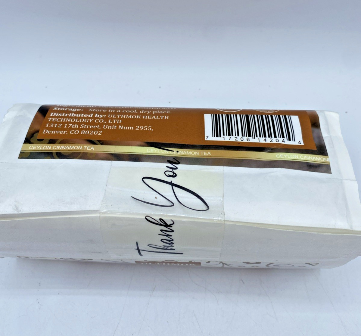 Premium 100 Pure Ceylon Cinnamon Tea Bags, Made with 100% Ceylon Cinnamon Sticks