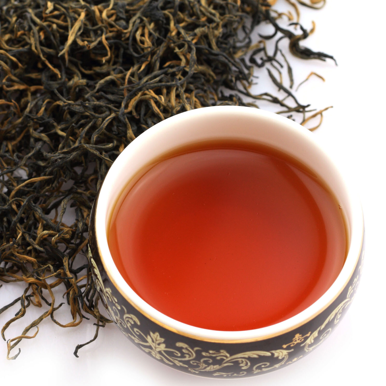 GOARTEA 40pcs 5g Premium Lapsang Souchong Black Tea Golden Buds (No Smoky Taste)