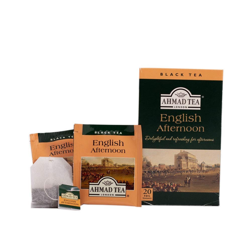 Ahmad Tea Black Tea, English Afternoon Teabags, 20 ct (Pack of 1) – 20 Count