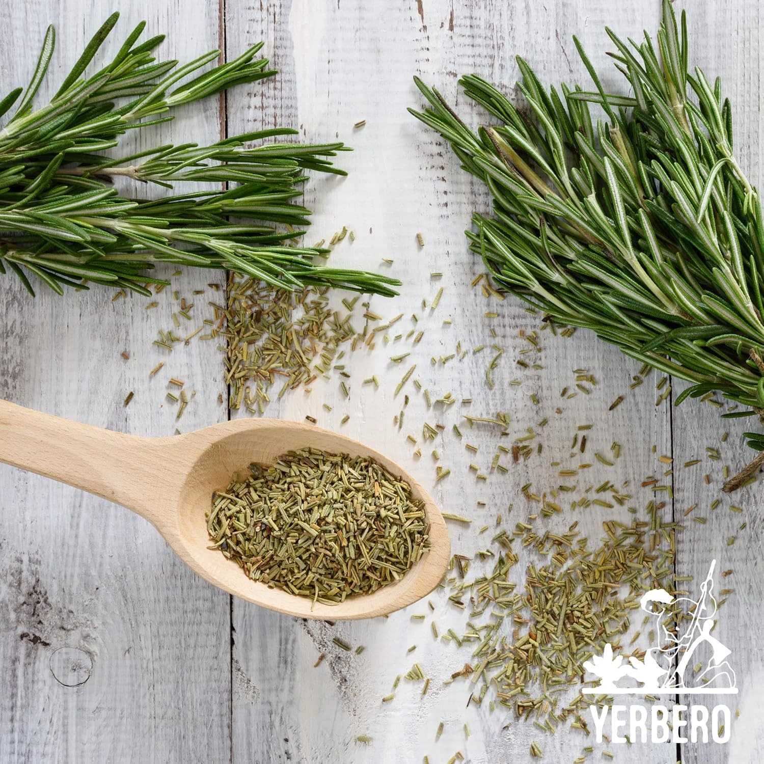 Yerbero – Premium Loose Whole Rosemary Dried Leaves Tea 2oz (58gr) | Hoja De