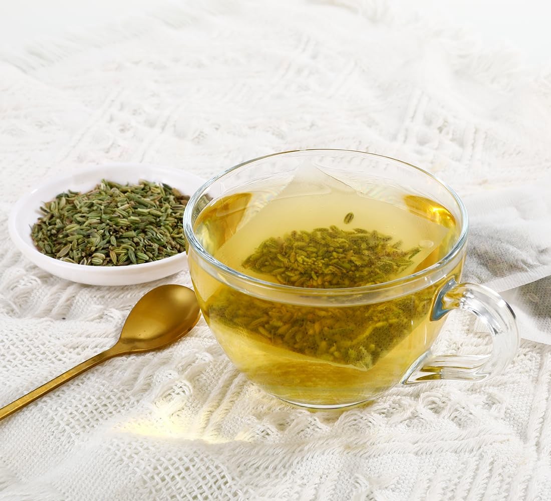 Premium Fennel Tea Bags, 80 Bags. Made with Natural 80 Count (Pack of 1)