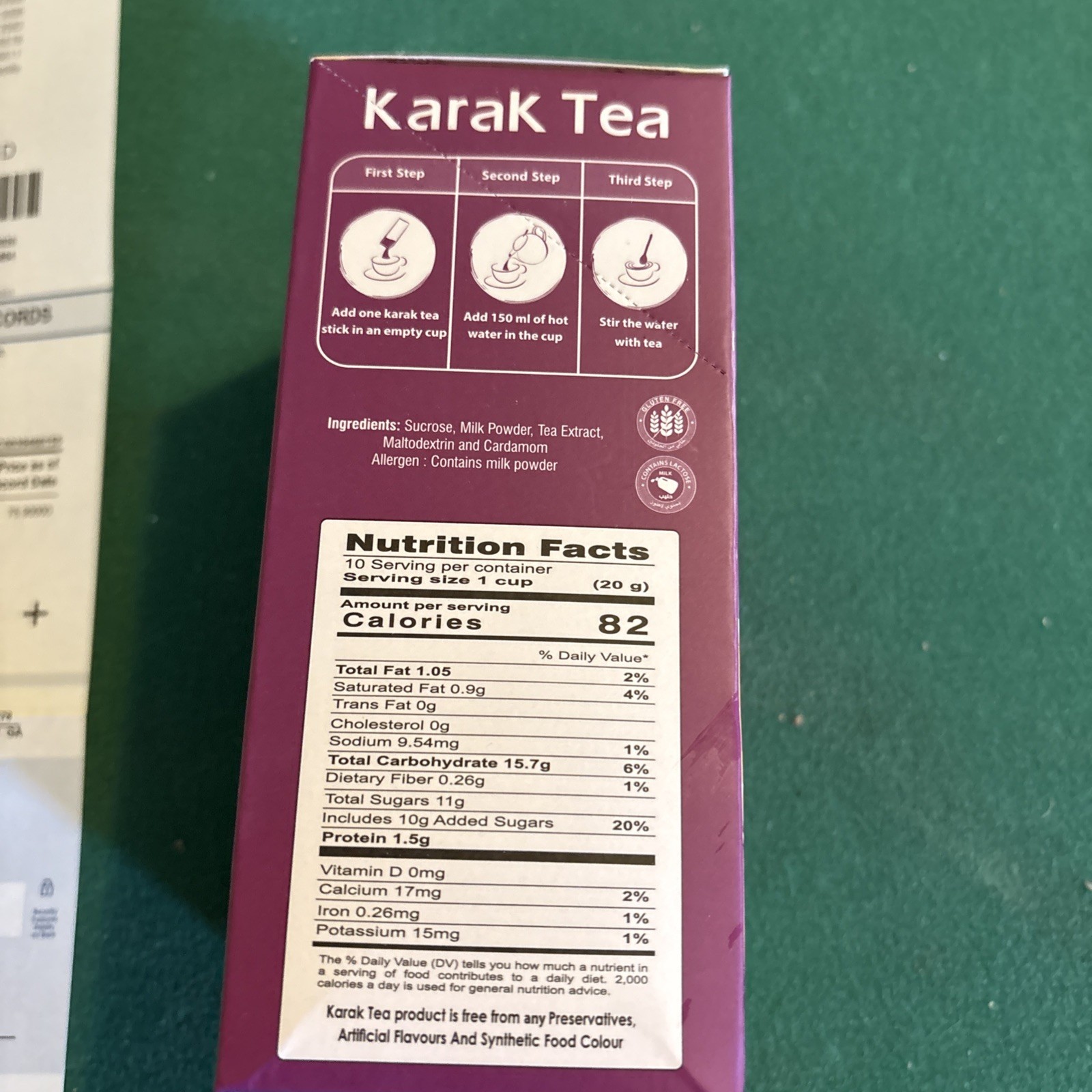 Karak Tea with Cardamom 10 Packs