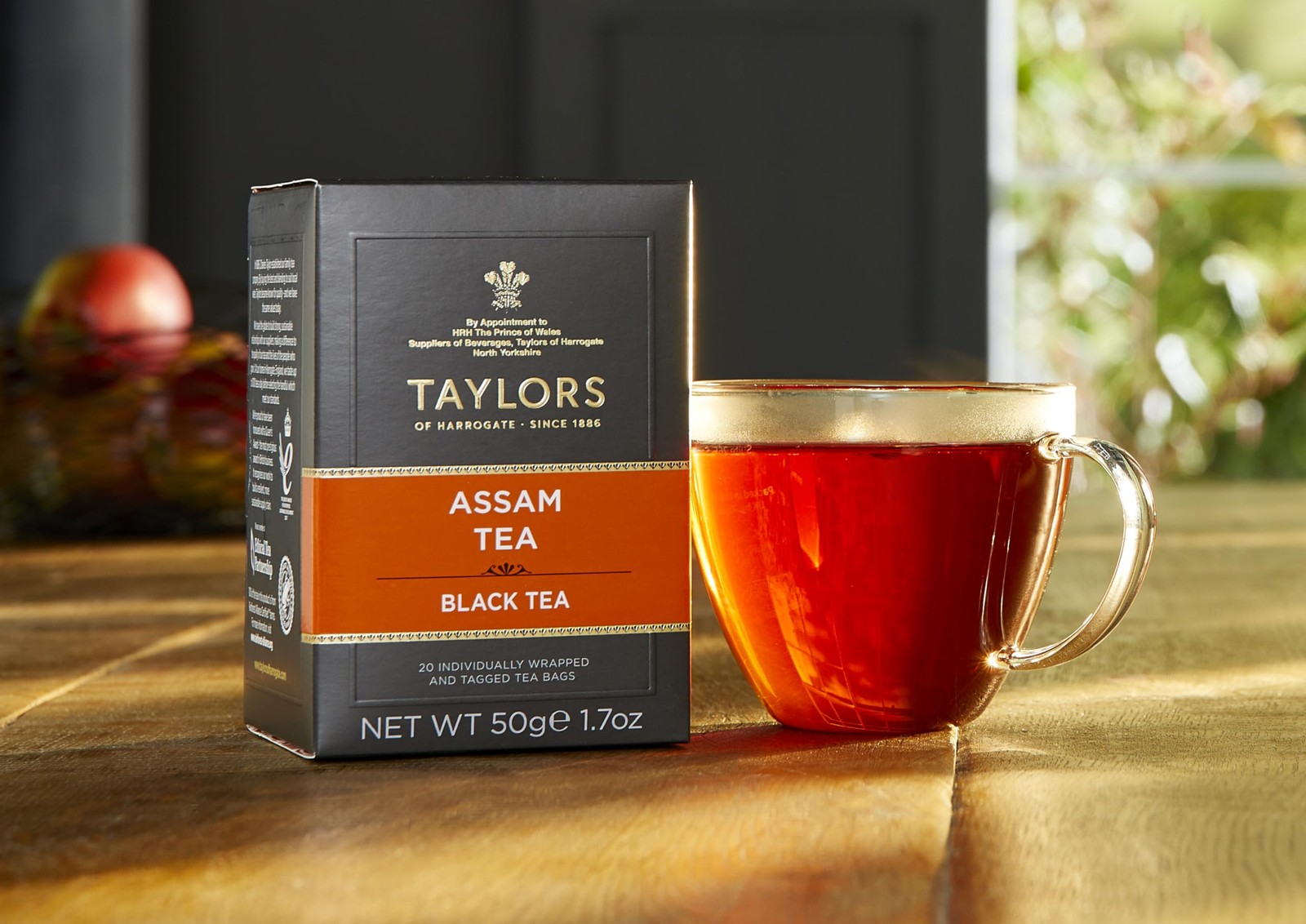 Taylors Of Harrogate Assam Tea 20 Count Black Tea Bags Full Bodied Malty Notes