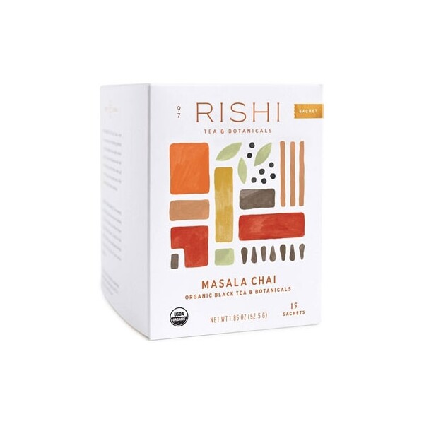 Rishi Tea Masala Chai Tea – 15 sachets (Pack of 3)