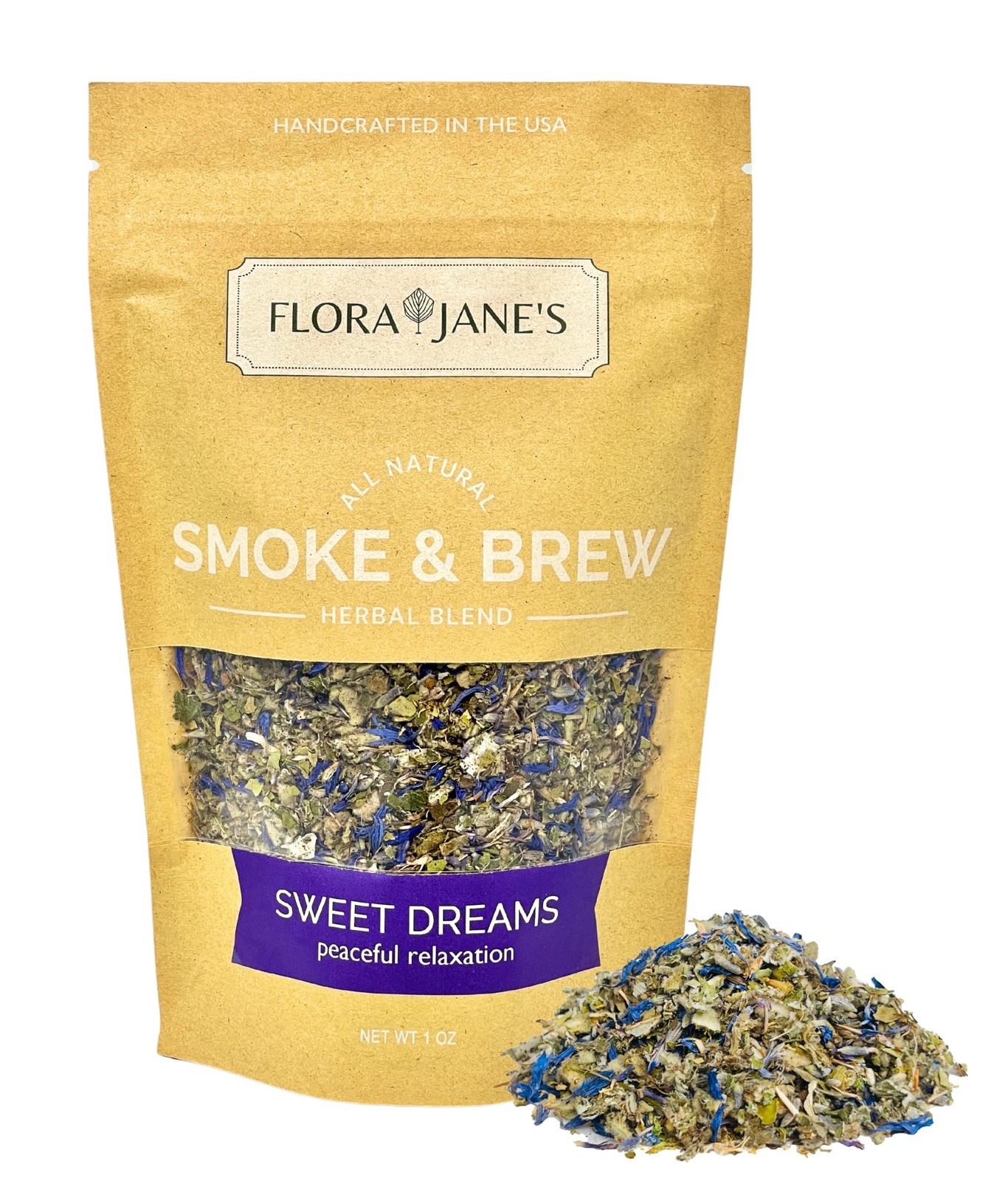 Herbal Blend for Smoke and Tea – Smoke & Brew Sweet Dreams for Relaxation and…