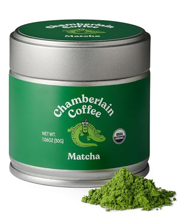 Chamberlain Coffee – Organic Matcha Green Tea Powder – First Harvest – 1.06 oz