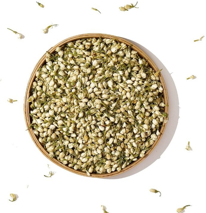 Jasmine Flower Buds Tea 250g (8.81oz) for Hot Cold Floral Beverages Garnishing