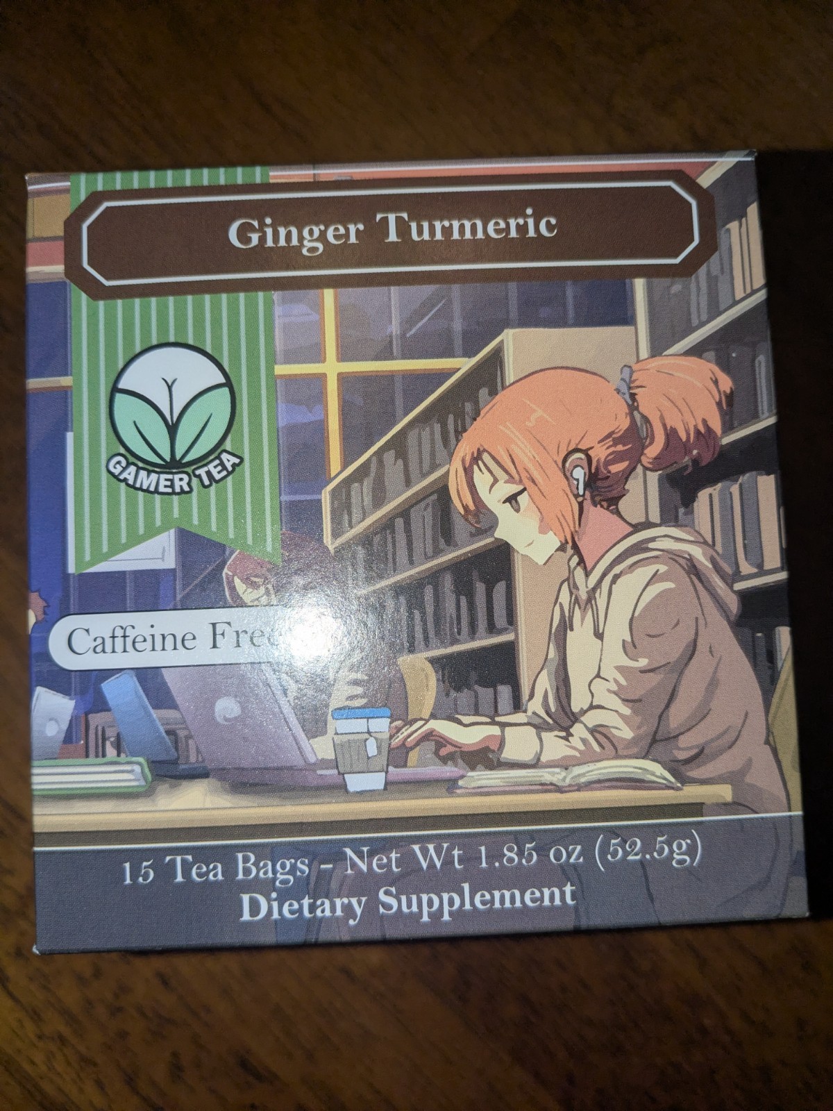 Gamersupps Gamer Tea: Black Tea, Yerba Mate, Ginger Turmeric, Sleepytime SOLDOUT