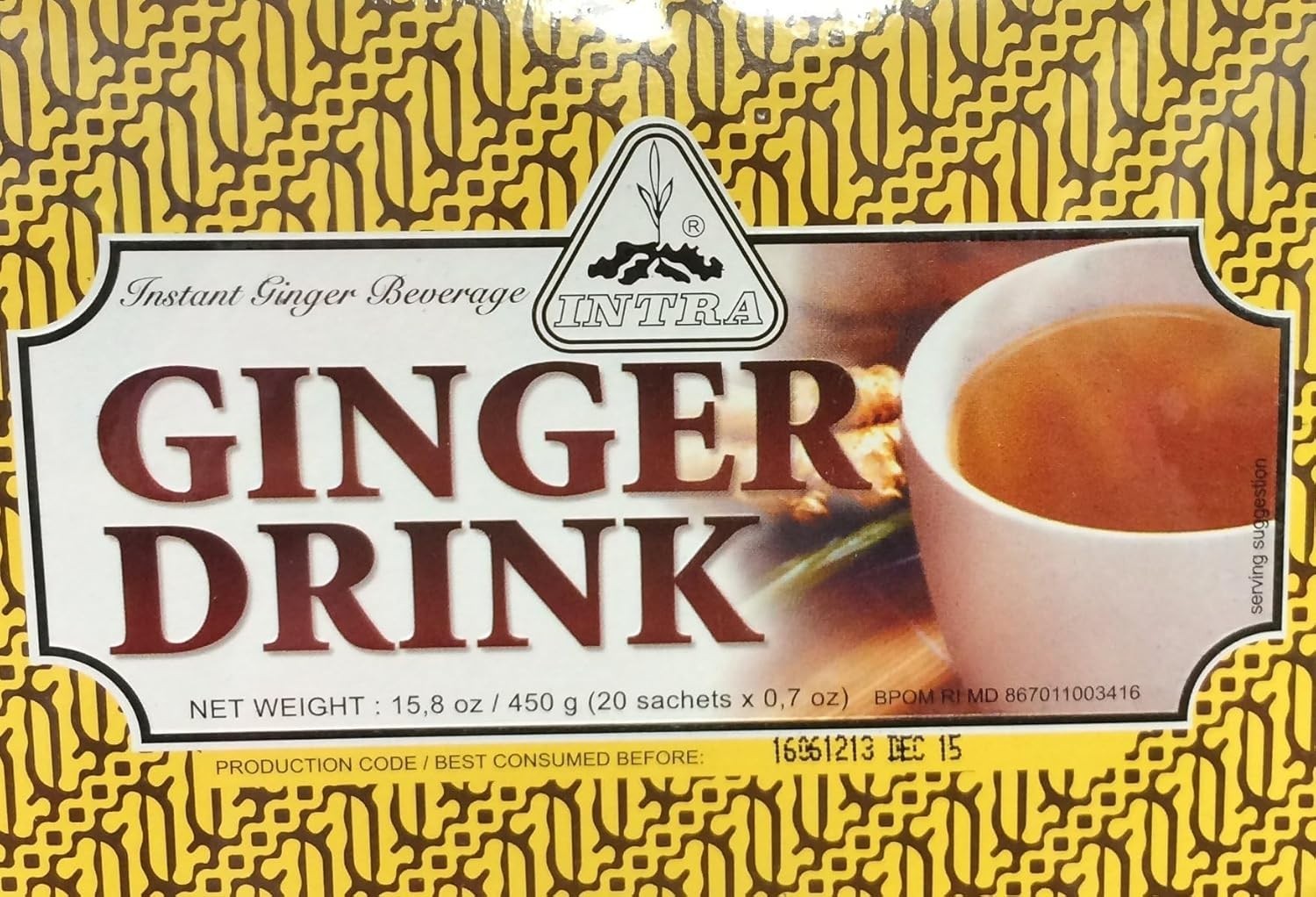Instant Ginger Tea Drink