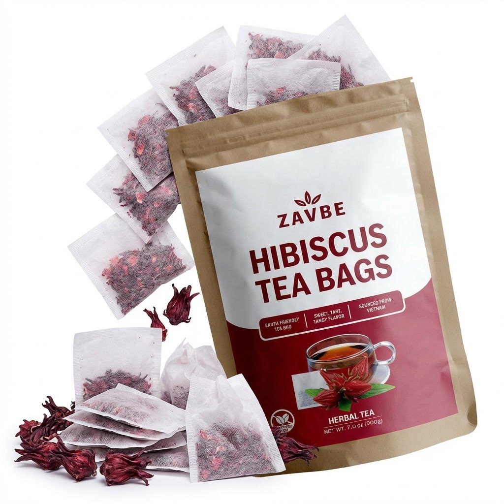 Zavbe Hibiscus Tea Bags 100 Count
