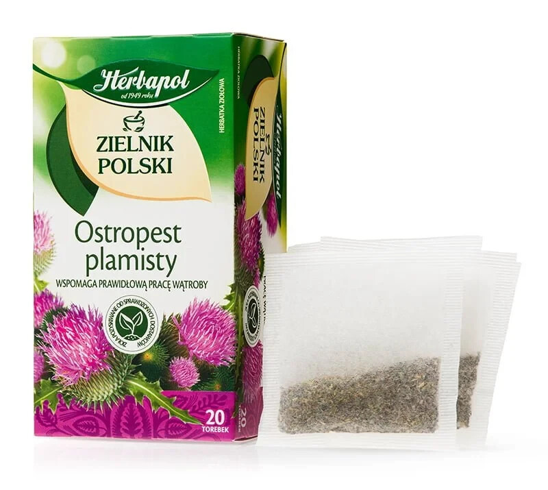 3 X HERBAPOL Polish Herbarium – Milk Thistle 3 x 20 bags – 60 bags