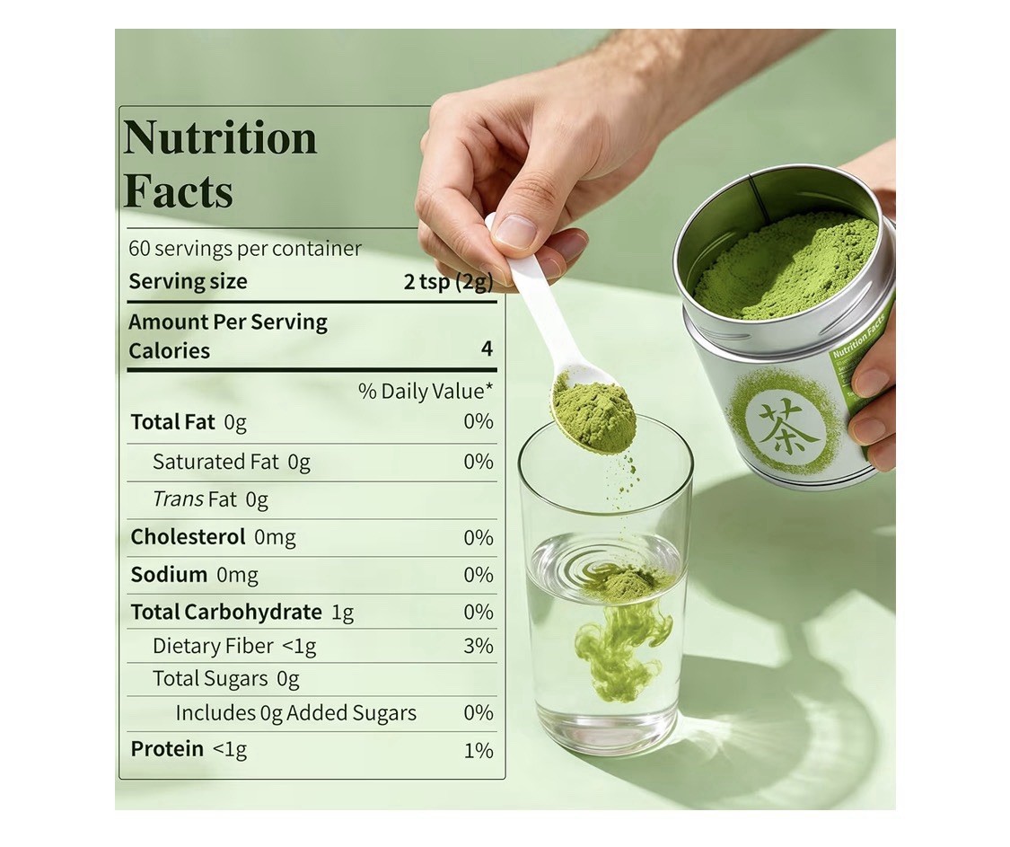 VEILUX Premium Ceremonial Grade Matcha Powder Japanese 120g 60 Servings