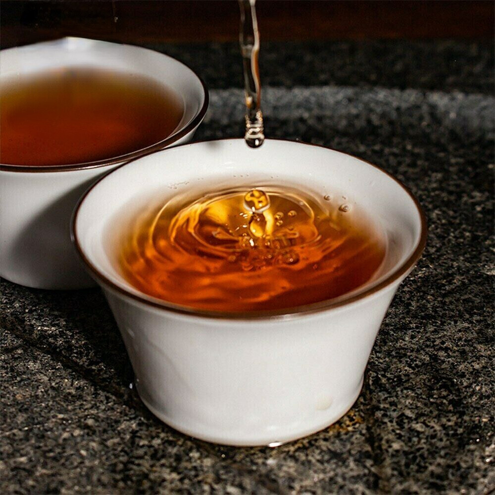 Anhua Baishaxi Yupin Fucha Dark Tea Brick Natural Herbal 318g