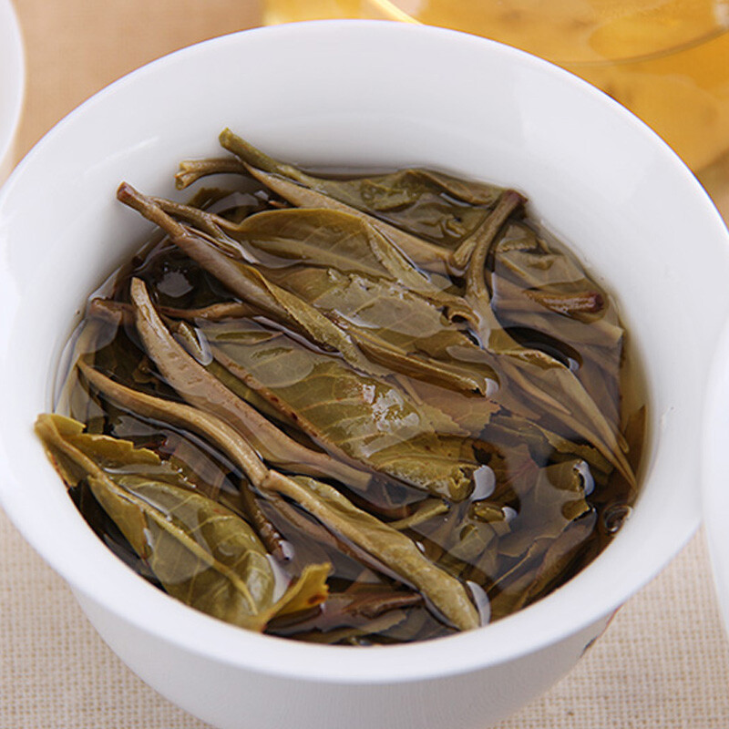 Haiwan 2016 Lao Tong Zhi Pu Erh Tea “Autumn” Qiu Shuang Puer Raw Tea Cake 400g