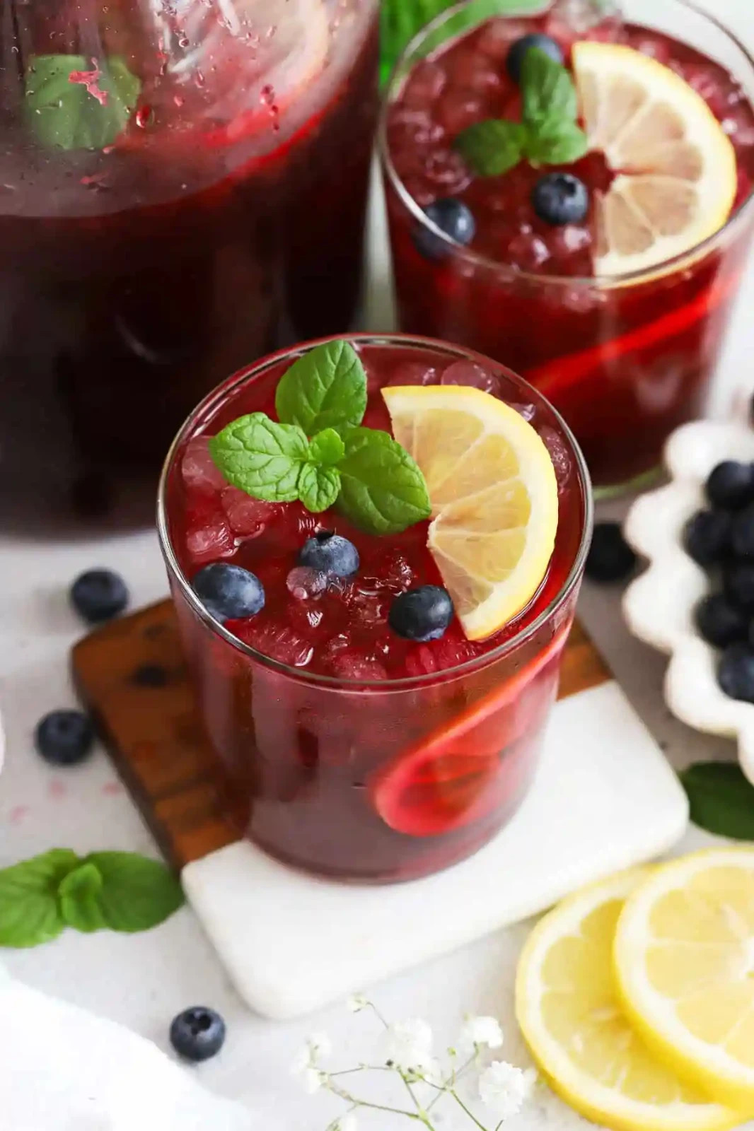New – Teavana Blueberry Lemonade Herbal Tea Loose Leaf Tea 2oz – Caffeine Free