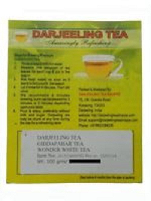DARJEELING TEA (AUTUM FLUSH) WONDER WHITE TEA 100 Gms