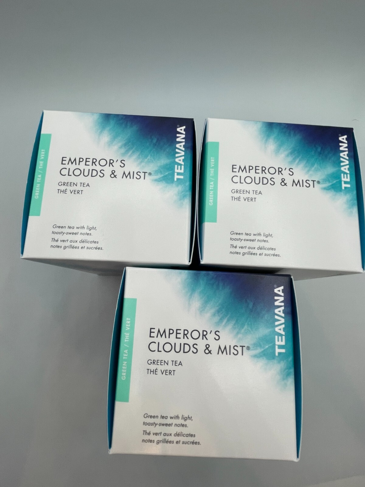 FRESH STOCK Starbucks Teavana Tea Emperor’s Clouds & Mist 3 boxes 36 Sachets