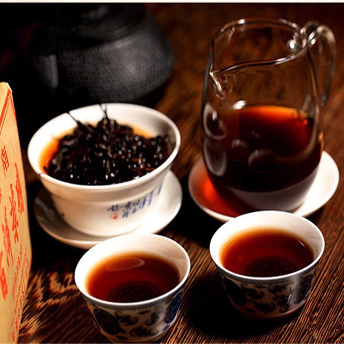 Natural Pu-erh Tea Brick 100g Herbal Energy Tea for Men Women