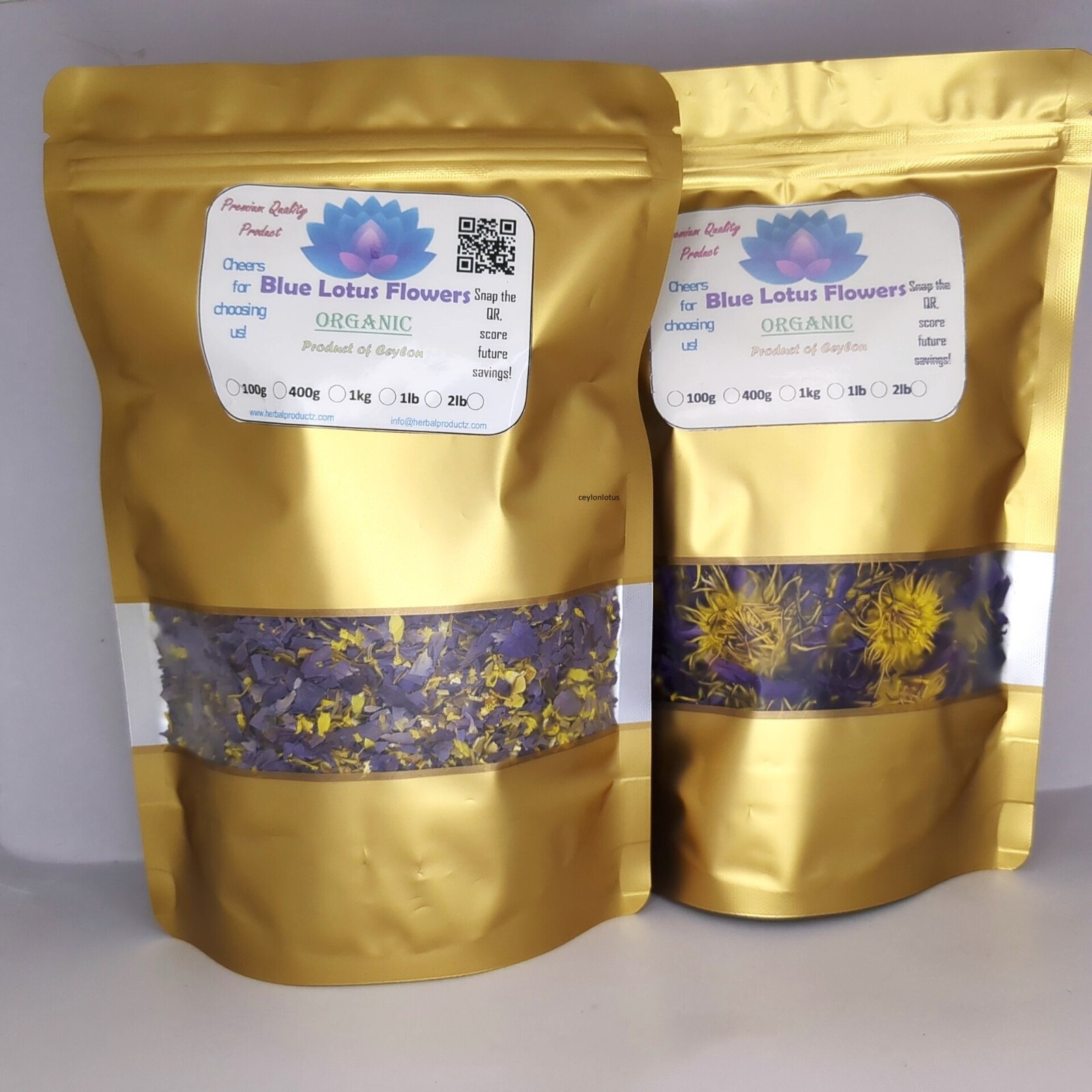 Dried Blue Lotus Cut Flower Pure Nymphaea Caerulea Organic Natural Tea/Smoke 30g