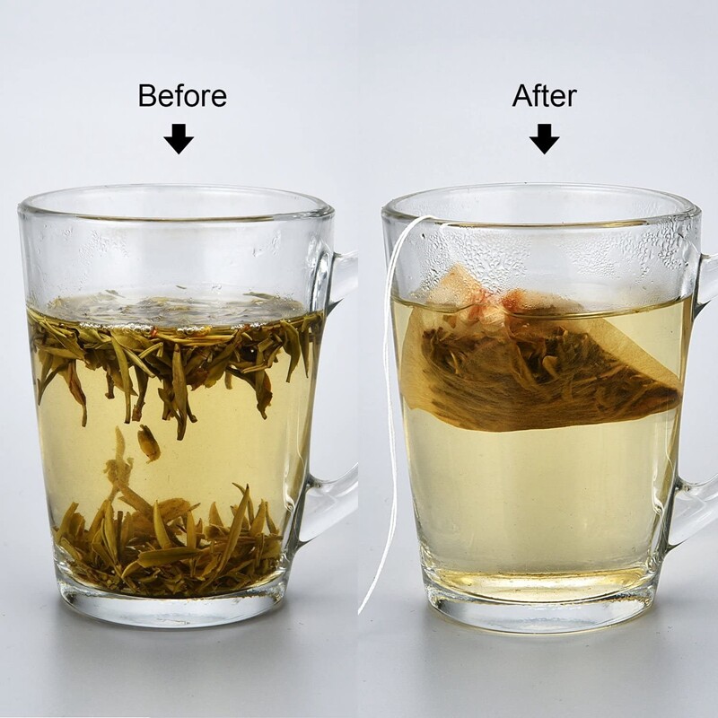 10-5000pcs Disposable Tea Bags for Loose Leaf Tea Unbleached Tea Filter Bags LOT