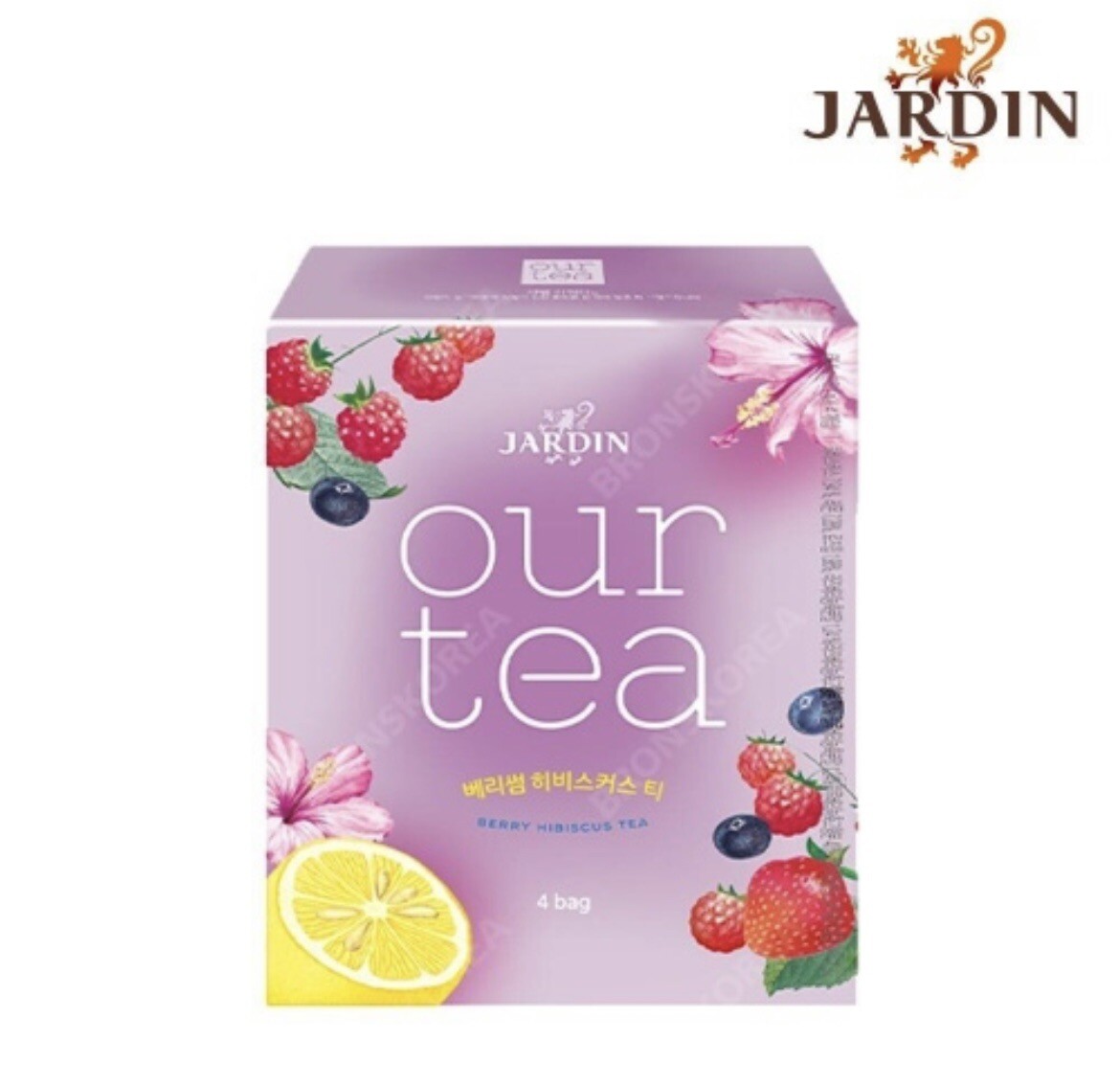 JARDIN OUR TEA BERRY & HIBISCUS TEA 5/10pcs Individually Packed Korean Tea bag