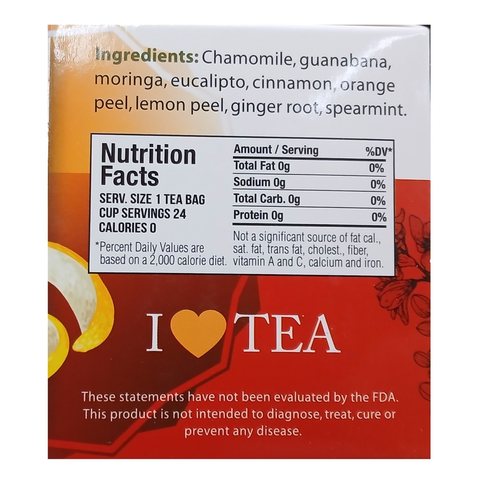 Mother Earth Immunity Plus Herbal Tea Blend Caffeine Free 48 Tea Bags