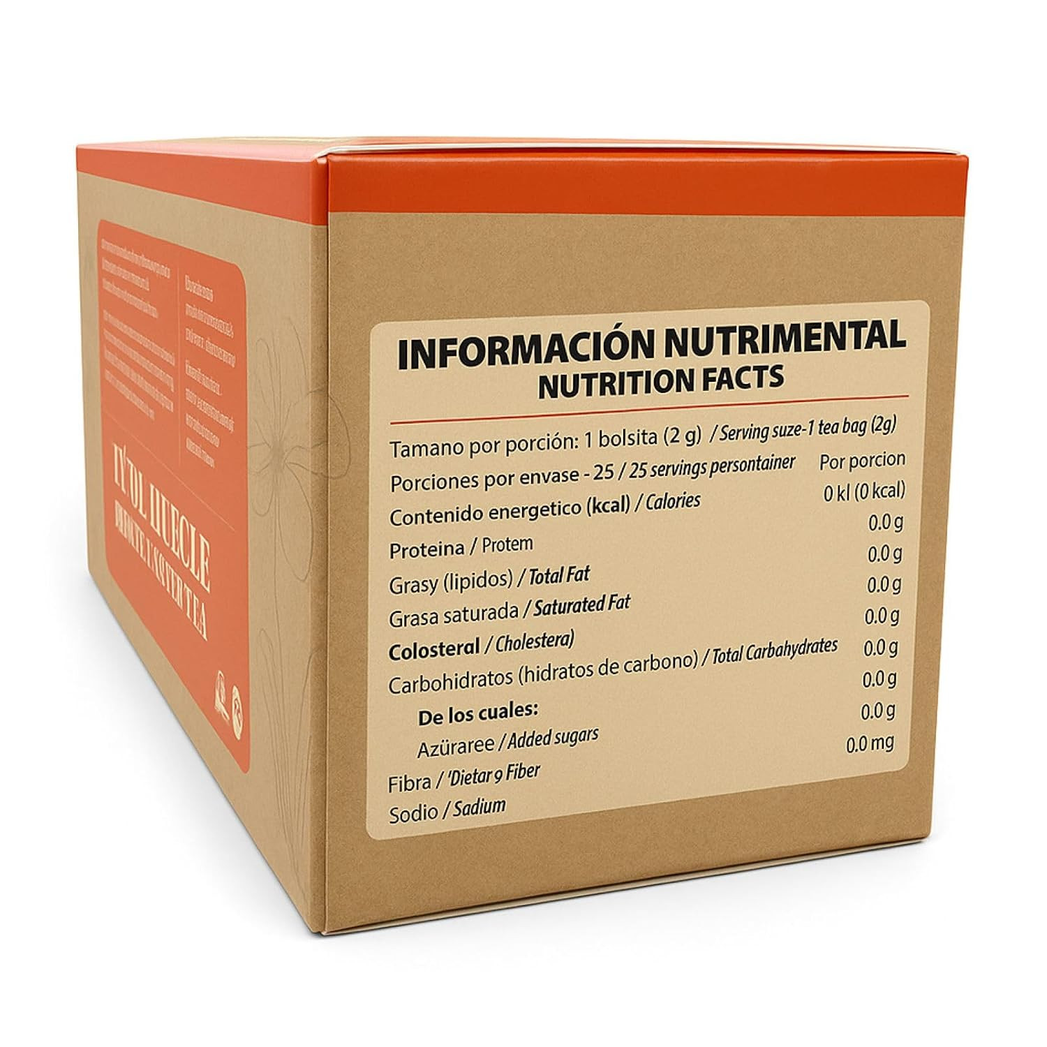 Muicle Té (Mexican Honeysuckle Herbal Tea) – 25 Tea Bags – 100% Natural, Vegan,