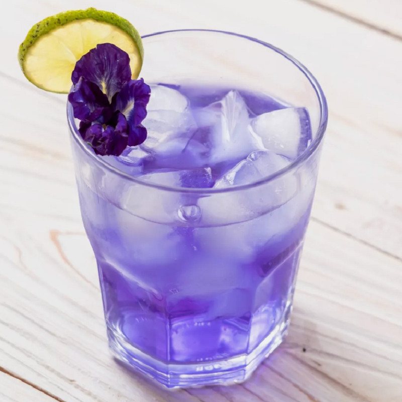 Butterfly Pea Organic Blue Flower Natural Herbal Drink Premium CLITORIA TERNATEN