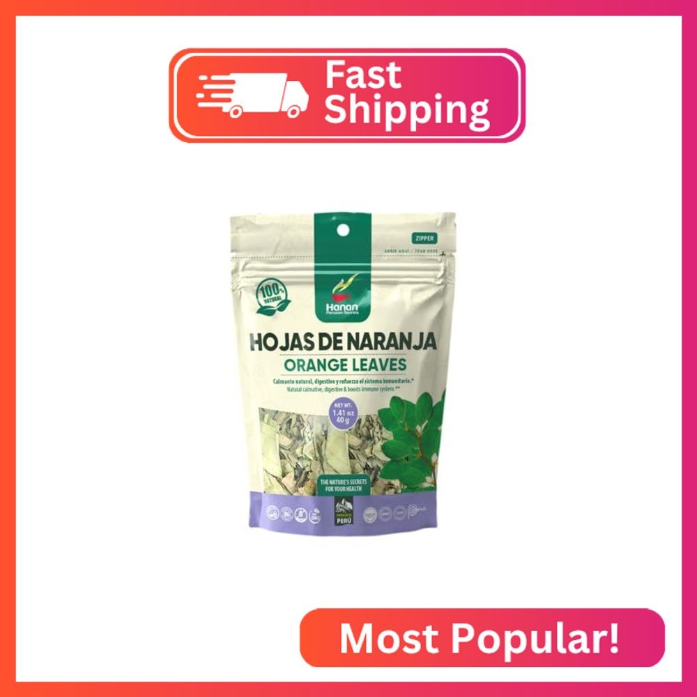 Hanan Te de Naranja 40g – Orange Loose Leaf Tea for Relaxation & Digestive Suppo