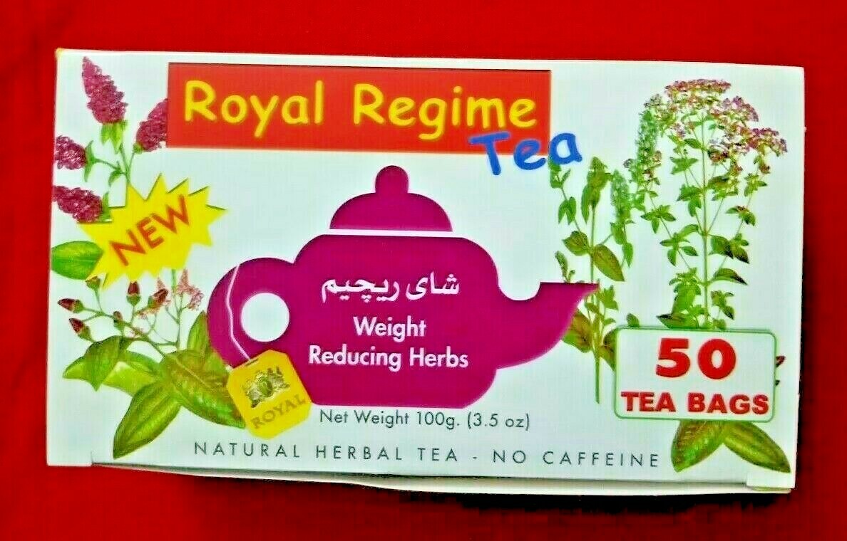 Royal Regime Weight Loss Diet Slimming TEA ((50)) Bags EXP 10/2025 FROM USA🇺🇸